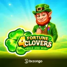 4 Fortune Clovers van Booongo